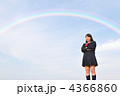 高校生と虹