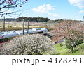 偕楽園と電車