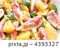 いちじくとオレンジのサラダ(ドレッシングつき）