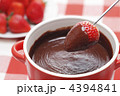 チョコフォンデュのアップ