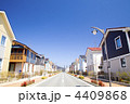 住宅街と道路
