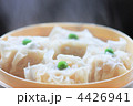 蒸されている焼売