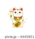招き猫のイラスト