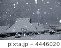 ｢かやぶきの里｣の雪景色