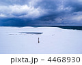 雪の鳥取砂丘