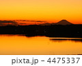 印旛沼からの富士山