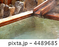 客室露天風呂・湯口