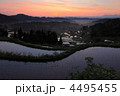 新潟県十日町市松代・夜明けの星峠の棚田