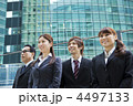 ４人のビジネスマンたちのポートレート