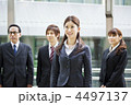 ４人のビジネスマンたちのポートレート