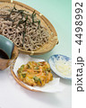 盛り蕎麦掻き揚げつき1