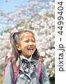 新一年生の女の子（桜）