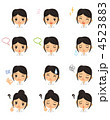 女性の表情（12種類）