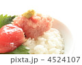 まぐろ丼のアップ