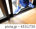 サッシの掃除