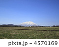 岩手山と青空