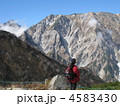 信州　北アルプス　白馬の登山風景　