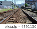 ローカル線の線路