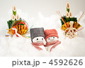 手づくり雪だるまのお正月