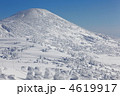 八甲田大岳と樹氷群
