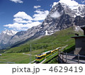 アルプスの山と鉄道