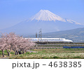 新幹線と富士山-5401