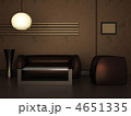 chic interior design in brown tone(Front view)