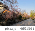 祇園の春　早朝