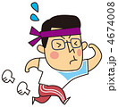 走るお父さん（運動会）