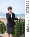 商談中の女性