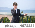 商談中の女性