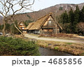 白川郷の春