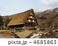 白川郷の春 白川郷の春