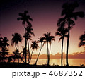 タモンビーチの夕景