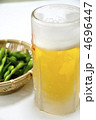 生ビールと枝豆