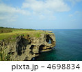 万座毛　象岩