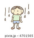 子供と雨