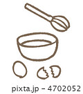 泡立て器とボウル