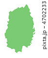 岩手県の地図