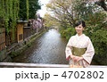 着物の若い女性（京都）