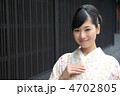 着物の若い女性（京都）