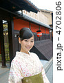 着物の若い女性（京都）