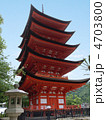 厳島神社五重塔