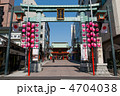 神田明神鳥居と随神門
