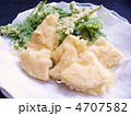 たけのことよもぎの天ぷら