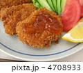 ヒレカツにジュレをのせて