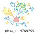 喜ぶ女性