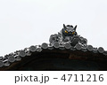 鑁阿寺の鬼瓦