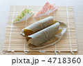 柏餅と折紙兜