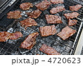 肉焼けた